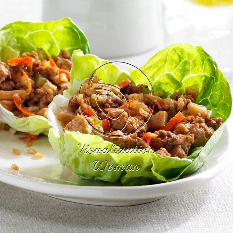 Asian Turkey Lettuce Cups