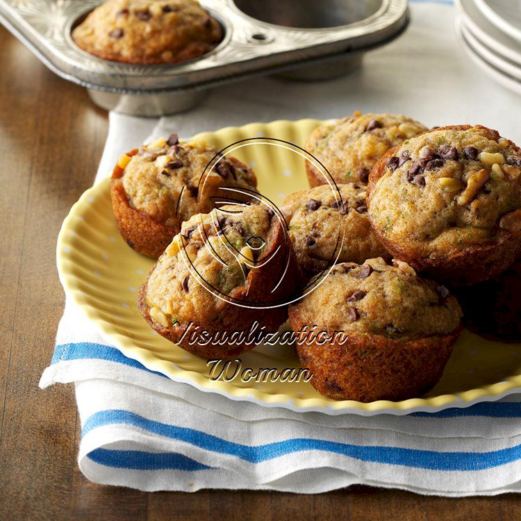 Zucchini-Chocolate Chip Muffins