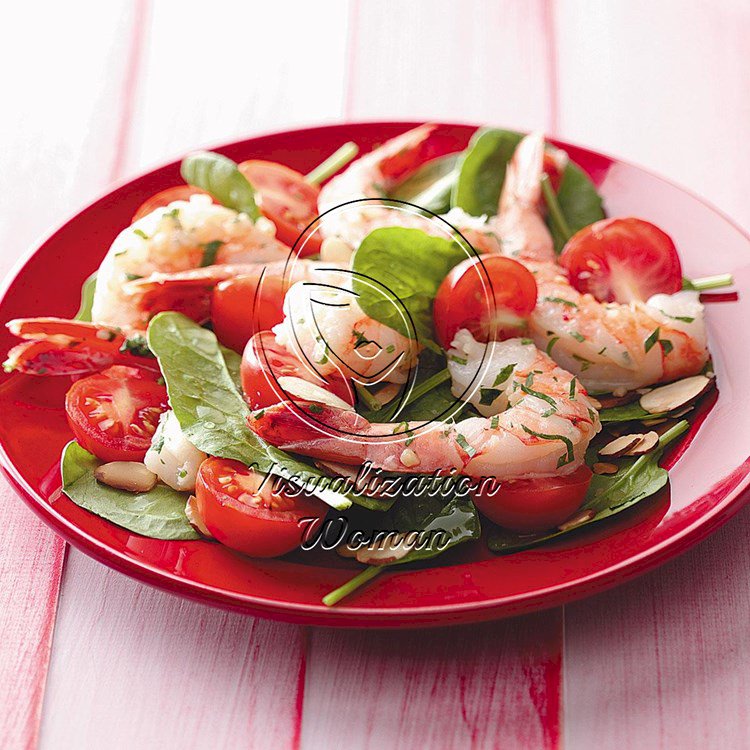 Shrimp Spinach Salad