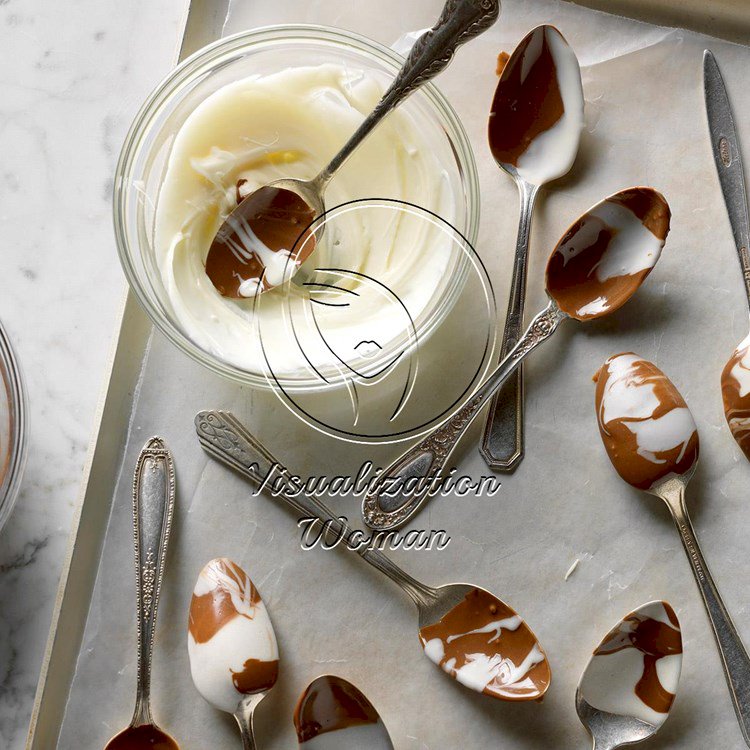 Chocolate-Dipped Beverage Spoons