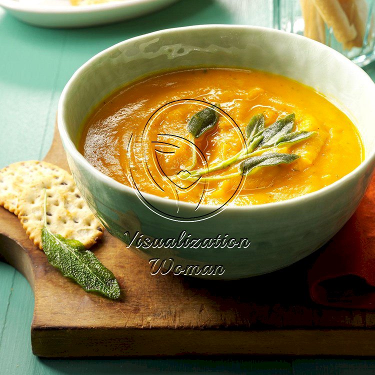 Creamy Butternut Squash & Sage Soup