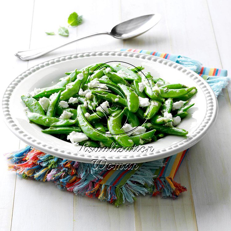 Minted Sugar Snap Pea Salad