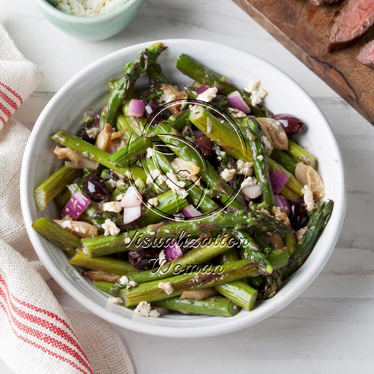 Greek Asparagus Salad