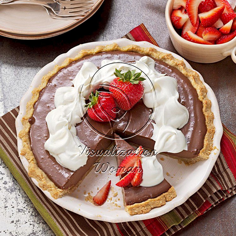 Tofu Chocolate Pie