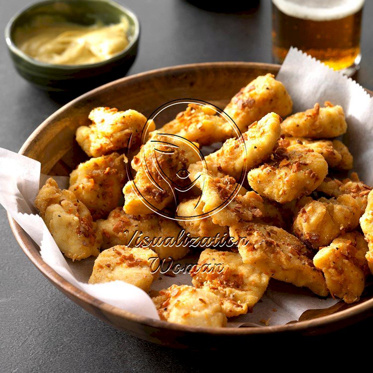 Sweet Potato-Crusted Chicken Nuggets