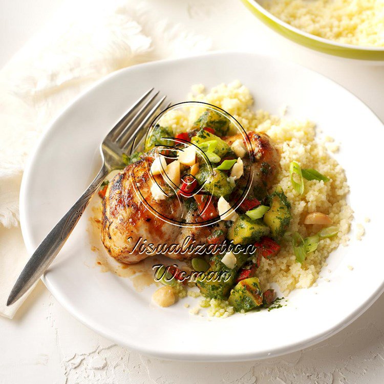 Grilled Pineapple Chimichurri Chicken