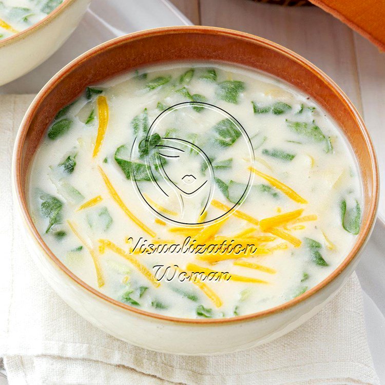 Creamy Spinach & Potato Soup