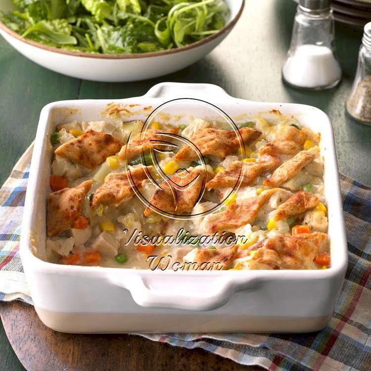 Pastry-Topped Turkey Casserole