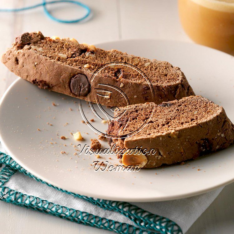 Double Chocolate, Orange and Hazelnut Biscotti