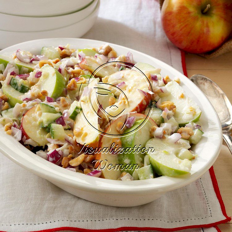 Apple Salad with Tzatziki Dressing