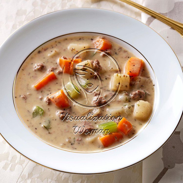 Makeover Beef & Potato Soup