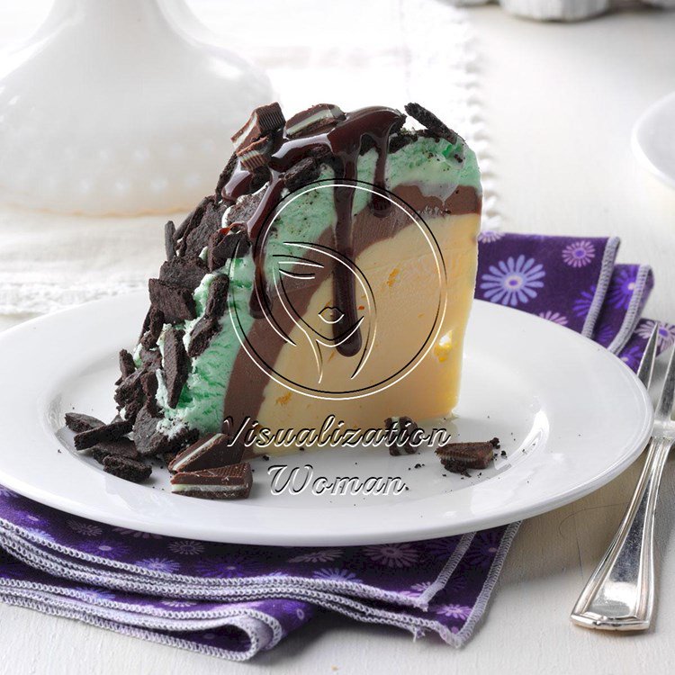 Mint-Chocolate Bombe