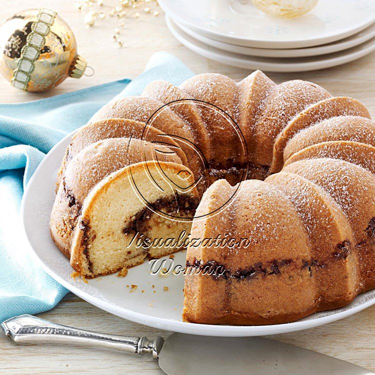 Chocolate-Apricot Coffee Cake