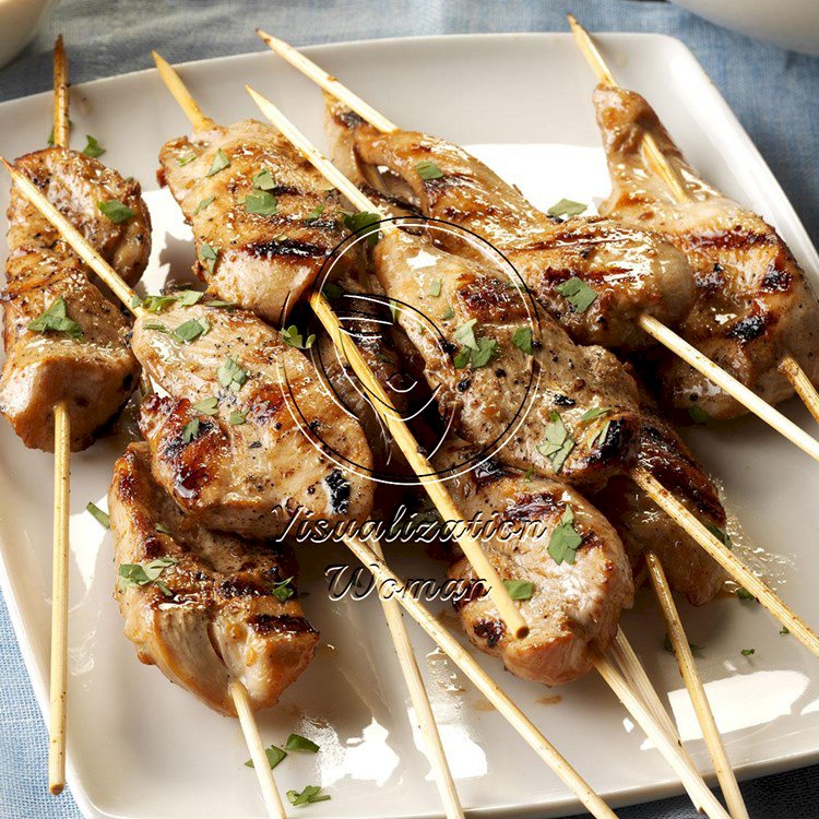 Sesame Chicken with Creamy Satay Sauce