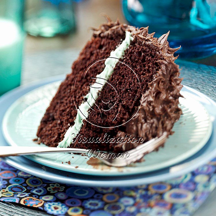 Makeover Chocolate Mint Layer Cake