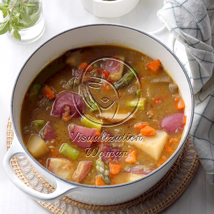 Spring Essence Soup with Pistou