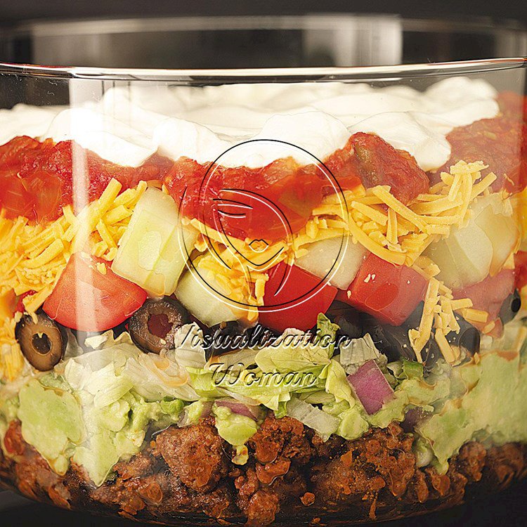 Tasty Layered Taco Salad