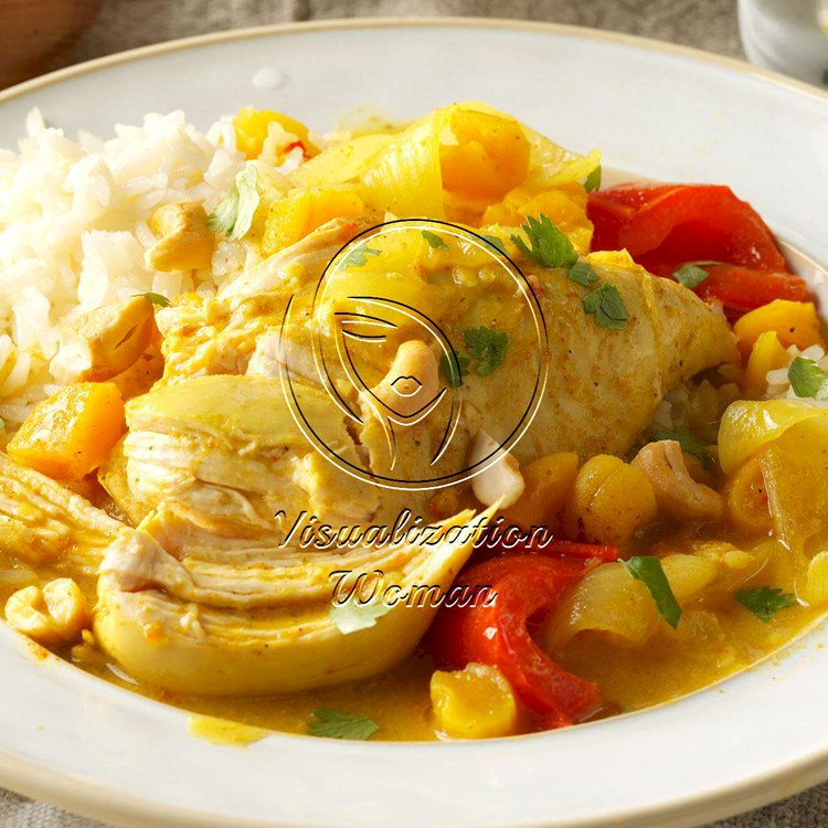 Slow Cooker Curry Chicken