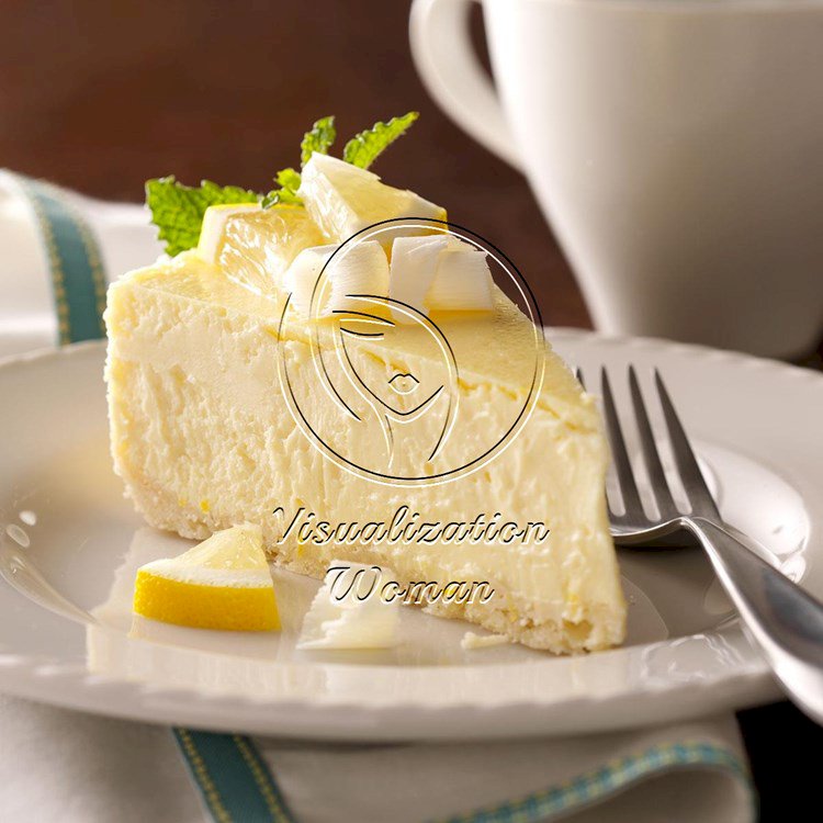 Lemony White Chocolate Cheesecake