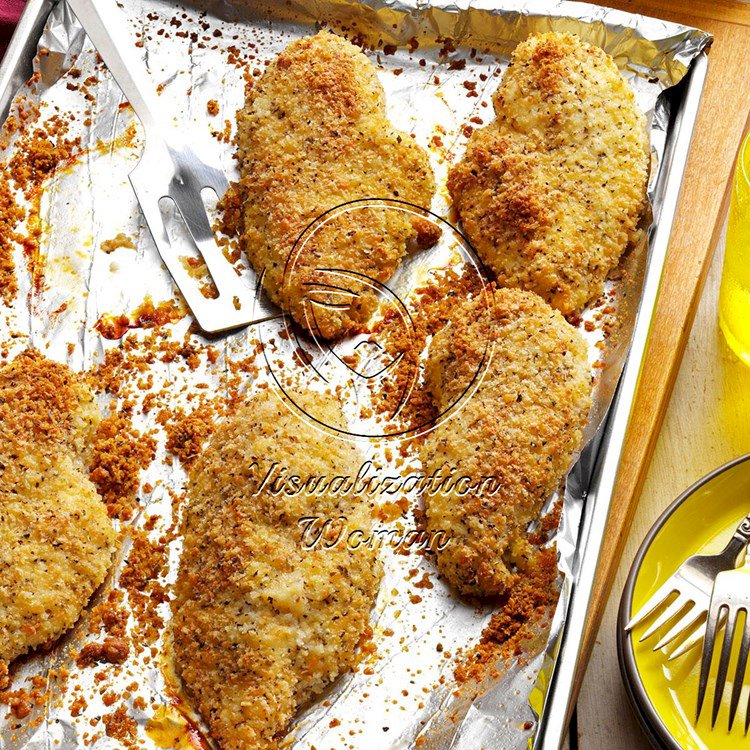 Crunchy-Herbed Chicken Breasts