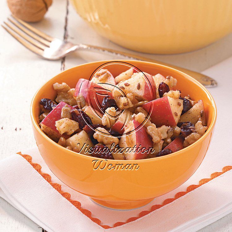 Trail Mix Apple Salad