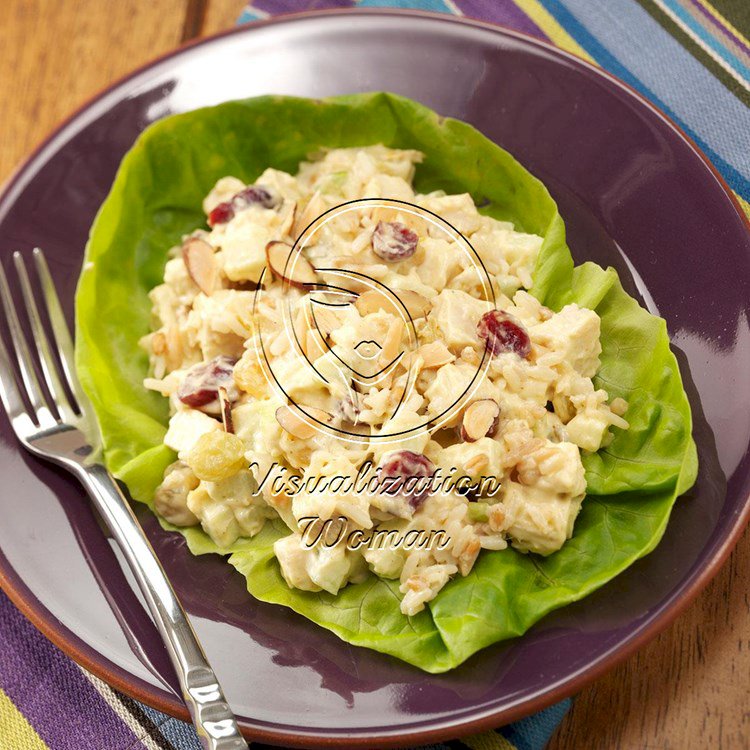 Curried Chicken Rice Salad