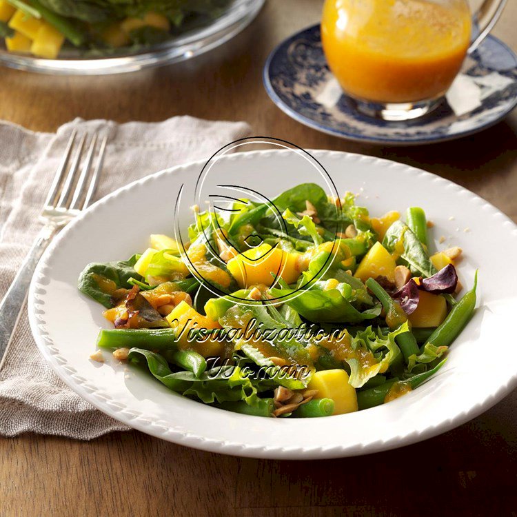 Ginger-Apricot Tossed Salad