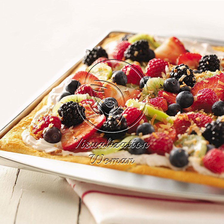 Coconut Berry Pizza